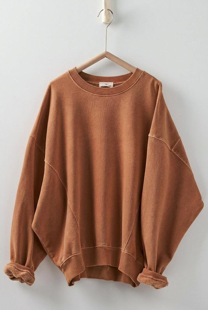 Mocha Crew Sweatshirt
