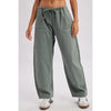 Olive Barrel Denim Pant