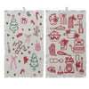Holiday Stitch Terry Towel