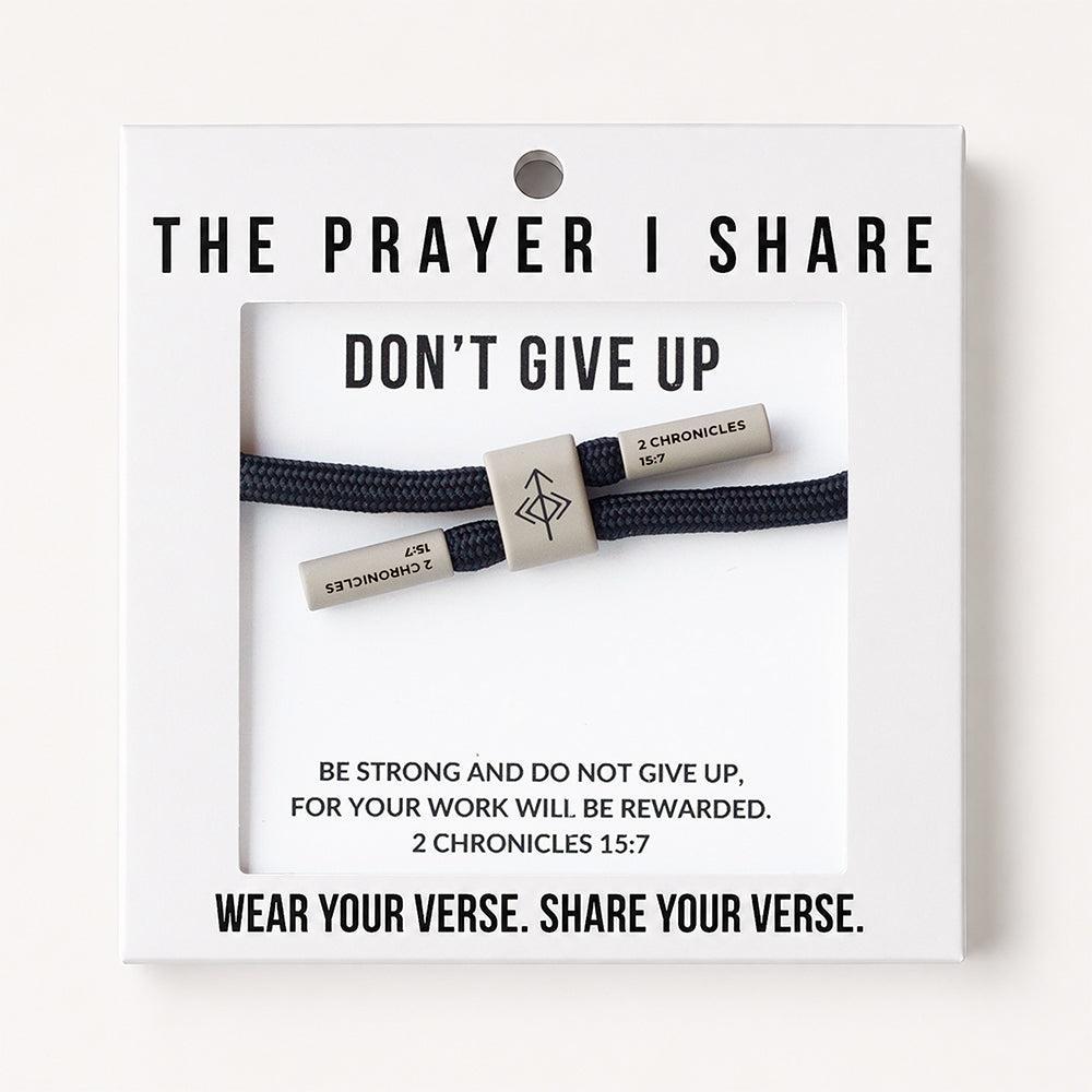 Don't Give Up Share Bracelet
