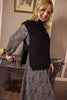 Black Vivian Sleeveless Sweater
