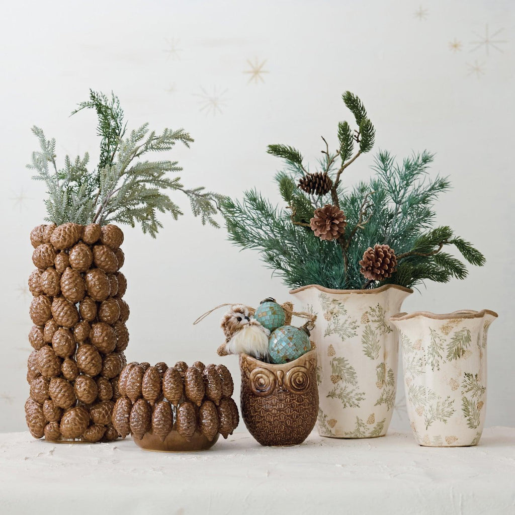 Pinecone Planter
