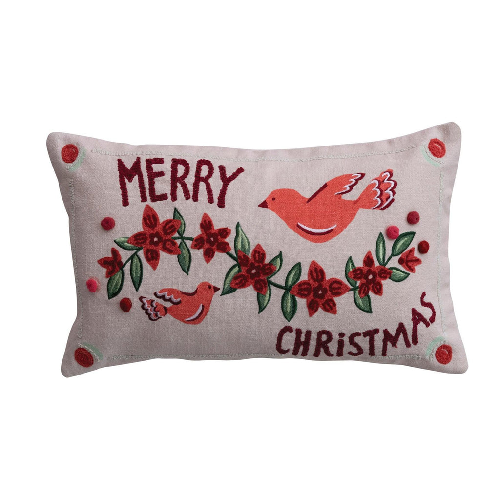Merry Bird Pillow