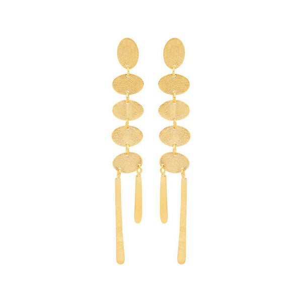 Capim Earring 18K