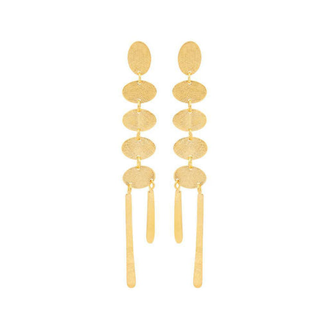 Capim Earring 18K