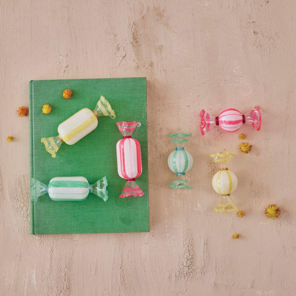 Glass Candy Ornament