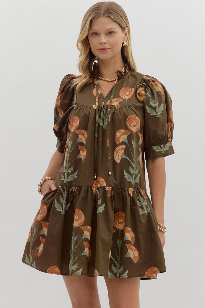 Autumn Flora Dress