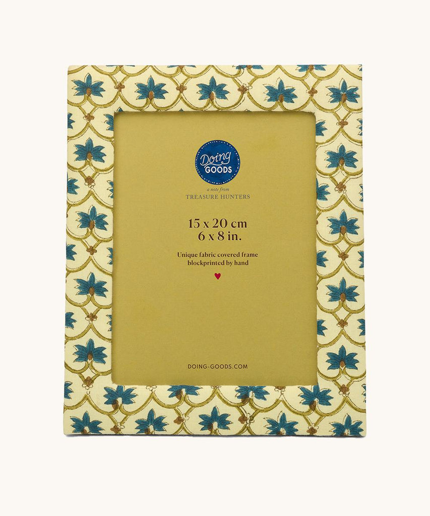 Faina Block Print Frame