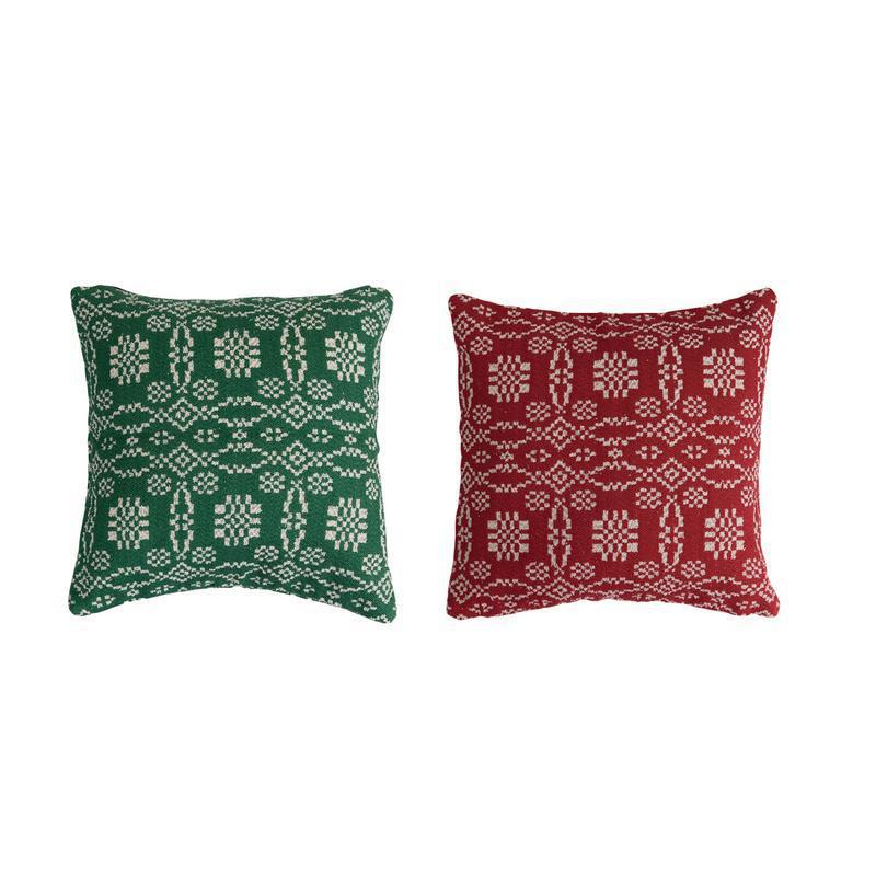 Woven Xmas Pillow
