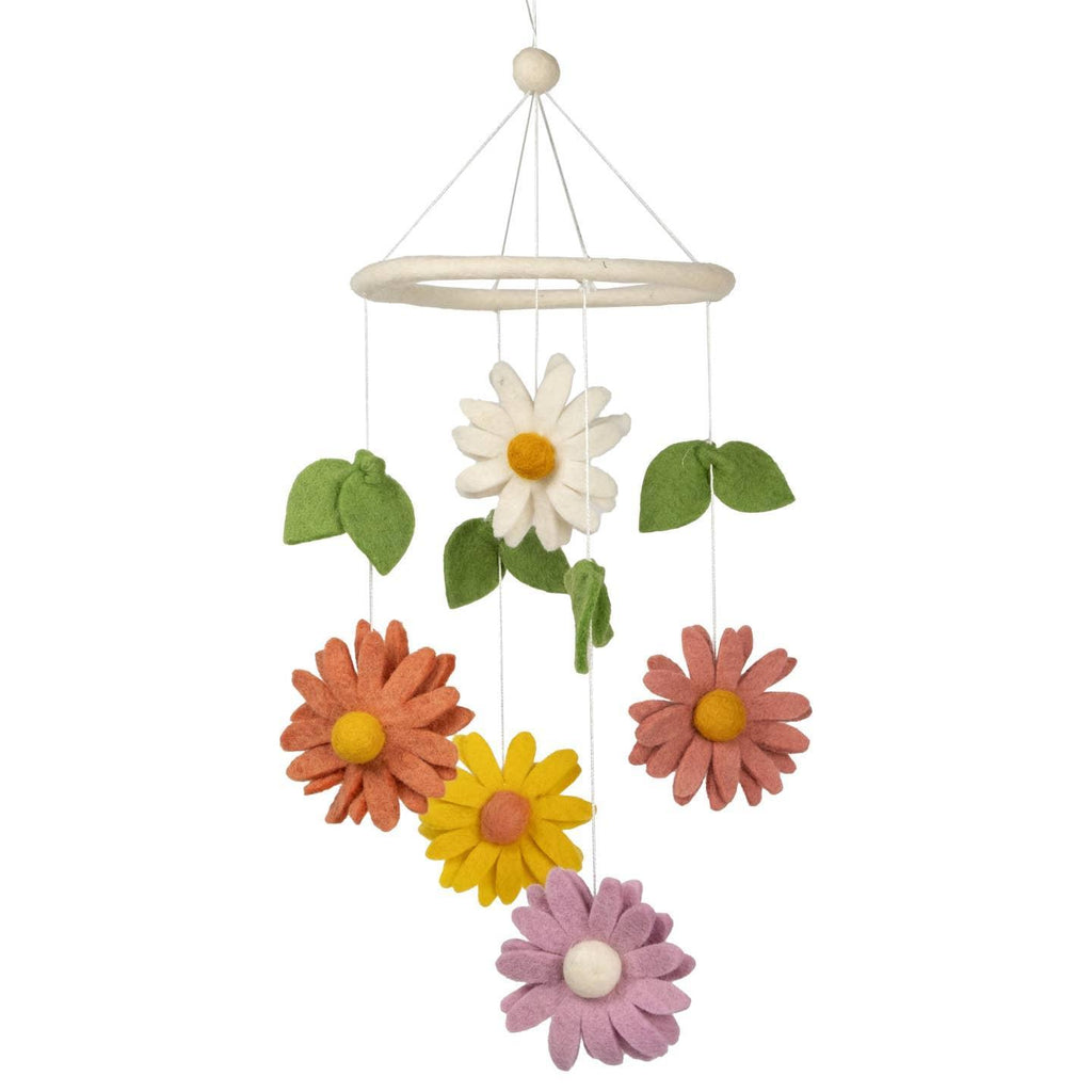 Felt Daisy Mobile