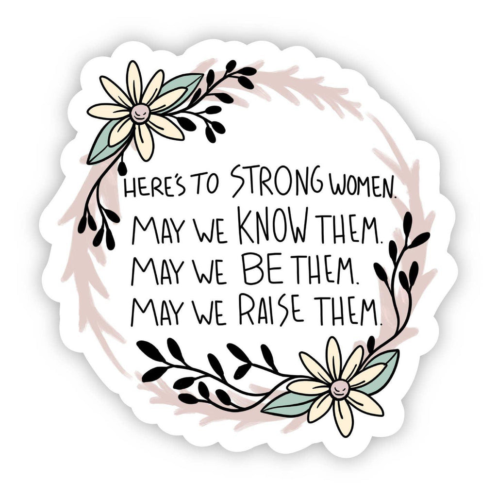 Strong Women Sticker