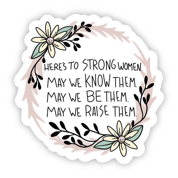 Strong Women Sticker