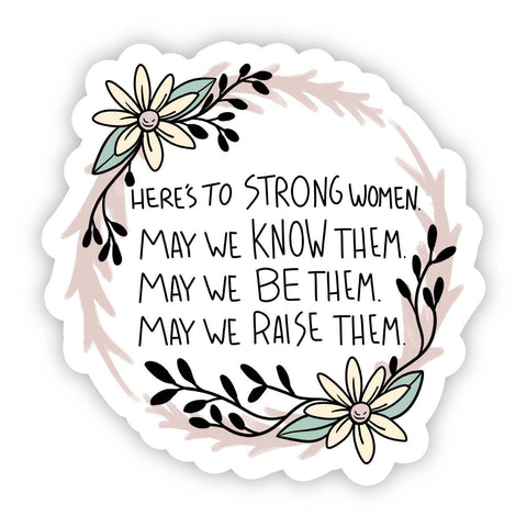 Strong Women Sticker
