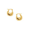 Tapered Hoop Earring