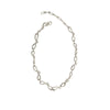 Hammered Infinity Chain Necklace