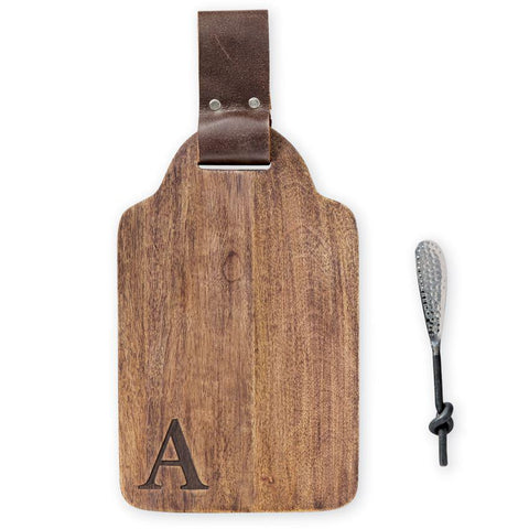 Monogram Bar Board Set