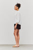 Gauze Ruffle Blouse
