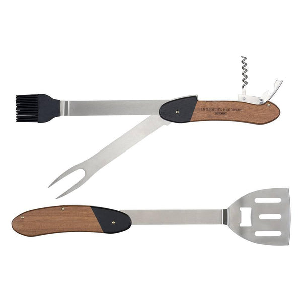 BBQ Multi-Tool Acacia Wood & Stainless