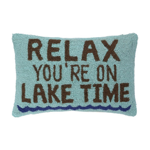 Relax Lake Time Pillow