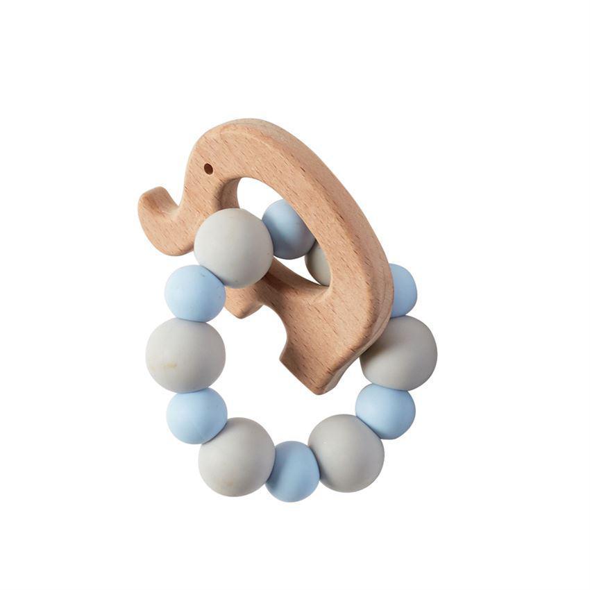 Blue Elephant Teether