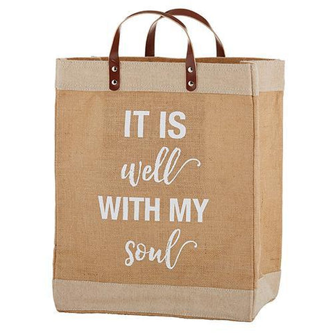 It Is Well Market Tote