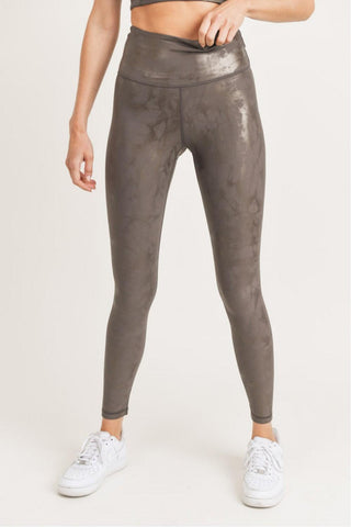Mocha Foil Legging