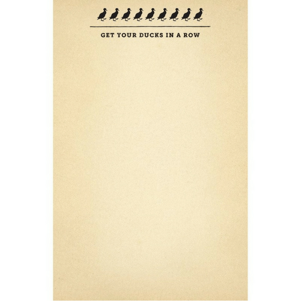 Ducks Notepad