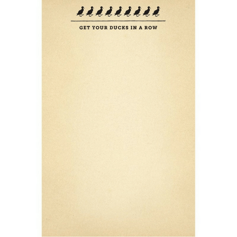 Ducks Notepad