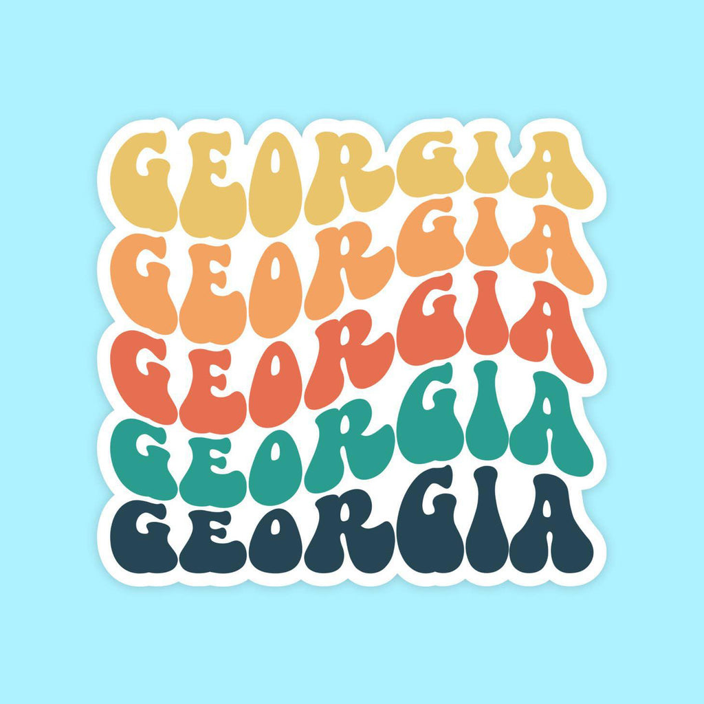 The Georgia Sticker