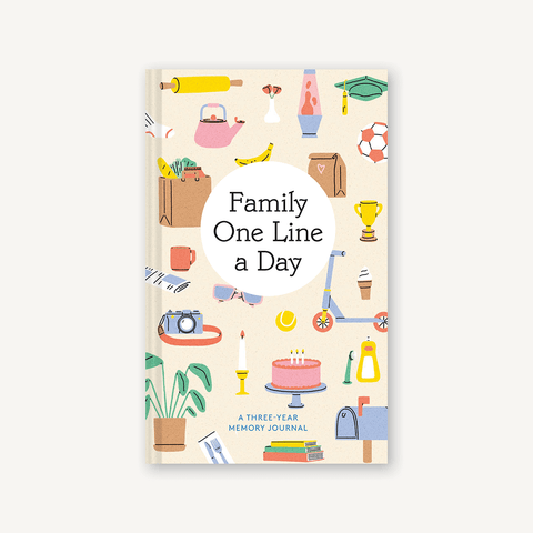 Family One Line A Day Memory Book