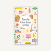 Family One Line A Day Memory Book
