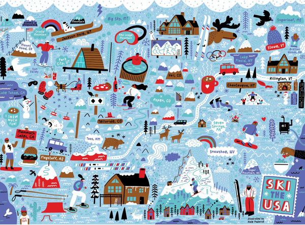 Ski the USA Puzzle
