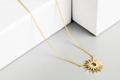 Dial Necklace 18K