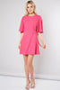 Flutter Magenta Wrap Dress