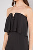 Black Ruffle Jumpsuit