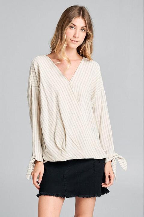 Twisted Blouse Top
