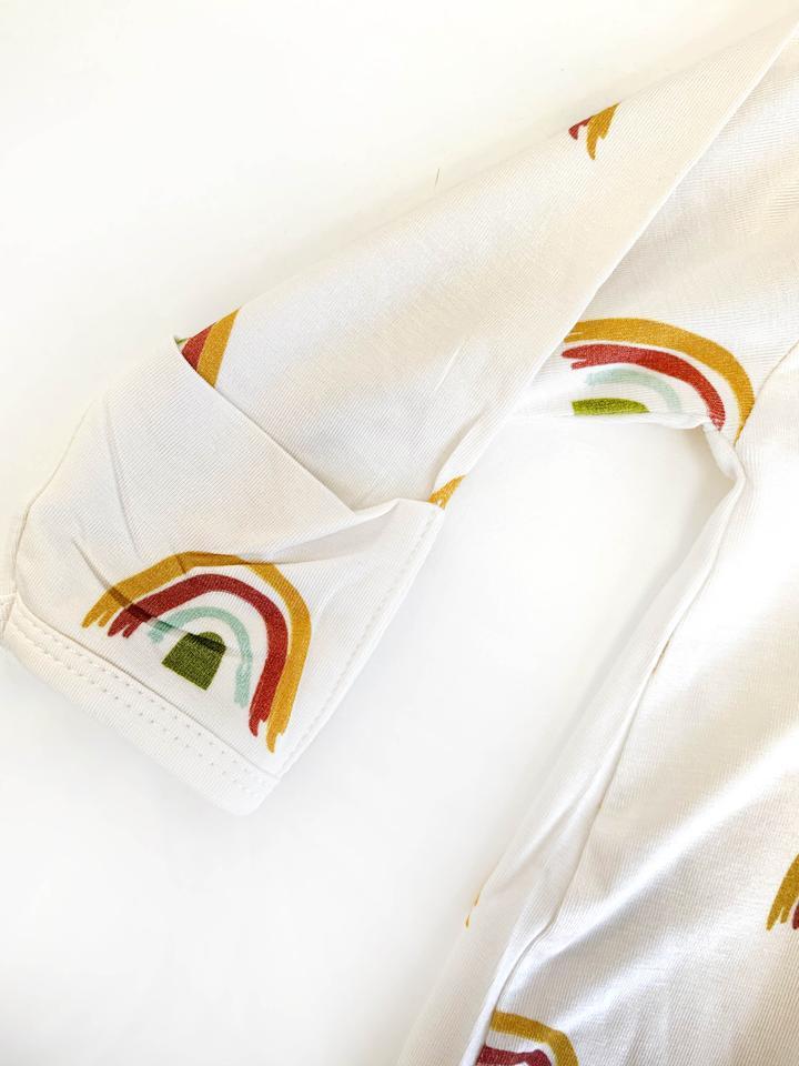 Rainbow Footie Pajama