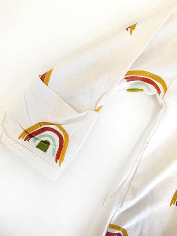 Rainbow Footie Pajama