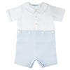 Button Front Blue Bobby Suit