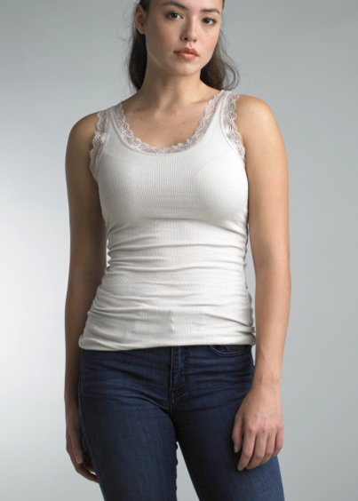 Classic Silk Beige Tank