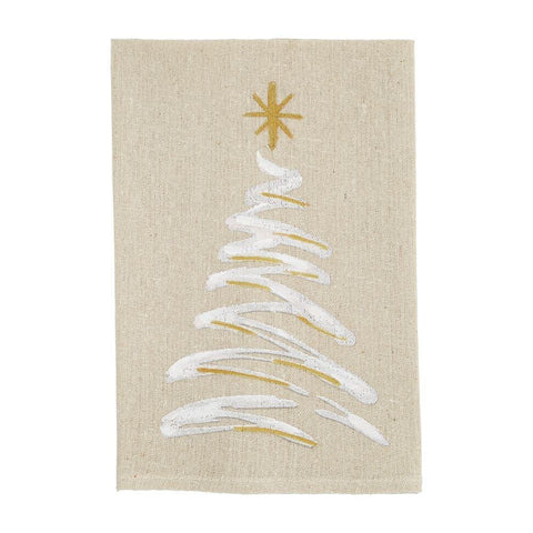 Christmas Hand Painted Towel