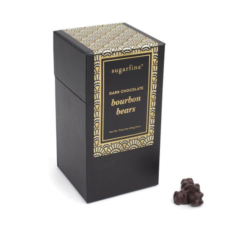 Dark Chocolate Bourbon Bears Gift Box