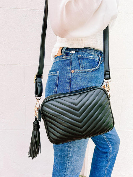 Margot Quilted Camera Bag