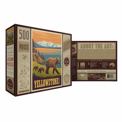 Yellowstone Lake Puzzle