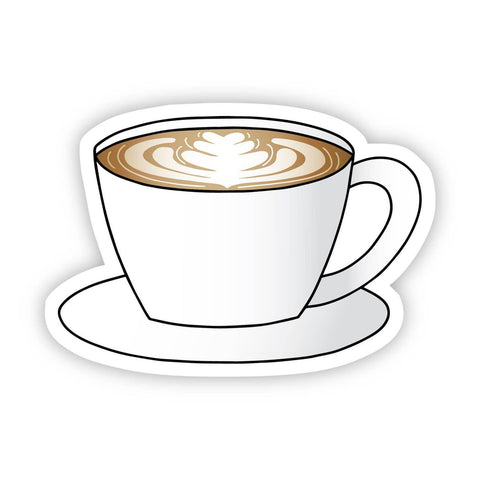 Latte Art Sticker
