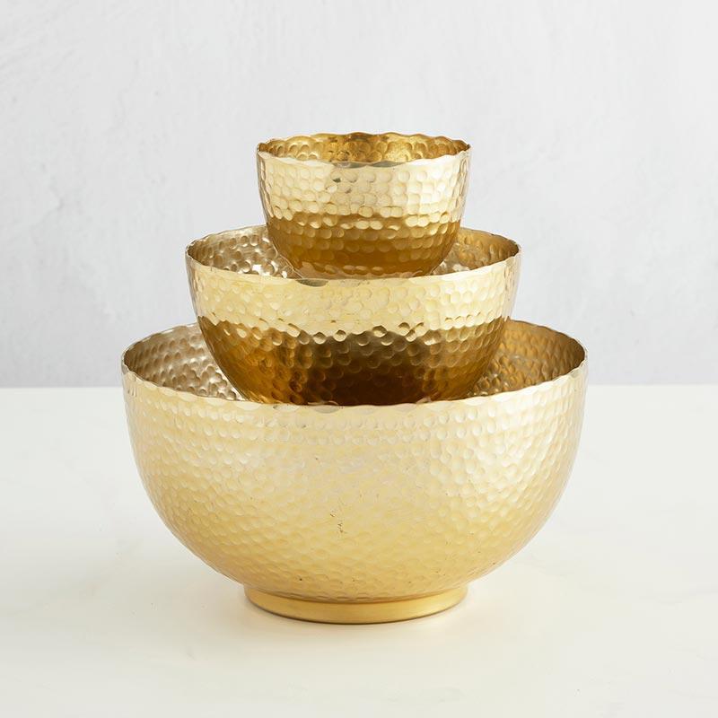 Gold Hammer Bowls