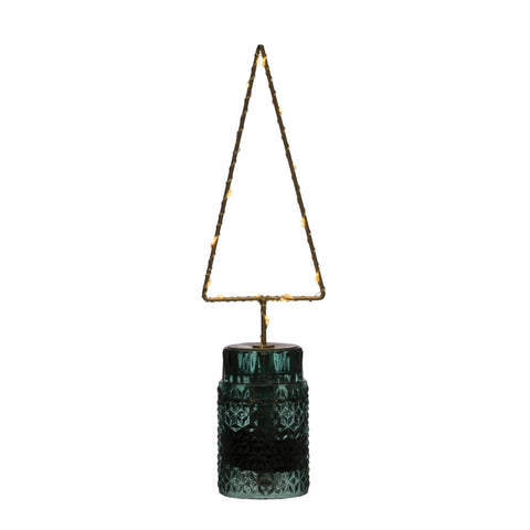 LED Metal & Glass Tree