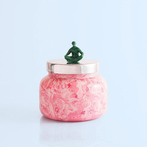 Modern Mint Watercolor Signature Jar Candle