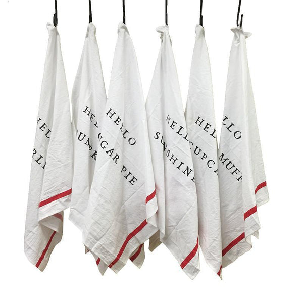 Almedahl's Kökspolka Green/White Tea Towel – At Home Store Fairfield