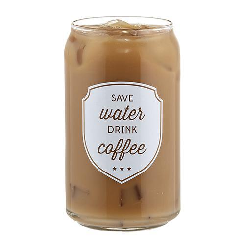 Save Water Iced Coffee Cup